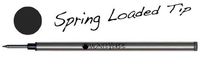 Monteverde Refills Spring Loaded Fineliner Black Fine Point Fibertip - G621BK