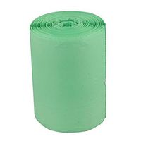 Qsbon 13 Gallon Compostable Trash Bags, Green 100% Certified Biodegradable Compost Bags, 90 Counts