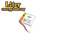 BIHUADE 3.7V 500mAh 264343 Polymer Lithium Li-ion Battery Rechargeable Lithium Polymer Li-Po Battery for MP4 GPS MP3 Bluetooth Stereo DIY Gift (264343)