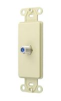 Leviton 40681-I F Connector Decora Insert, Ivory