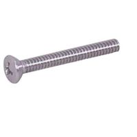 18-8 Stainless Steel Machine Screw, Plain Finish, Oval Head, Phillips Drive, Meets ASME B18.6.3, 1/4" Length, Fully Threaded, #8-32 UNC Threads (Pack of 100)