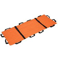 Autopeck Oxford Folding First Aid Soft Stretcher with 12 Handles Waterproof Foldable Emergency Rescue Back Storage Bags for Hospital Clinic Home Sports Venues Weight Capacity 350 lb