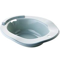 QBYLYF Sitz Bath Over-The-Toilet Perineal Soaking Bath, for Hemorrhoidal Relief, for Pregnant Women, for The Elderly, Ideal for Post-Episiotomy Patients (Color : Blue)