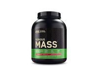 Optimum Nutrition Serious Mass Weight Gainer Protein Powder, Vitamin C, Zinc and Vitamin D for Immune Support, Strawberry, 6 Pound (Packaging May Vary)