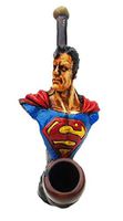 Novelty Collectible Superman Fgurine Tobacco Pipe