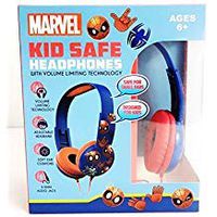 Spiderman Headphones Lightweight Safe Sound, Excellent Quality & Super Cool Design- for Use with iPhone, Android, Gaming, Tv, Mac, Pc, Mp3-3.5mm Aux Stereo Headphones