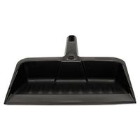 Rubbermaid Commercial 2005CHA Heavy-Duty Dustpan 8 1/4-Inch w Polypropylene Charcoal