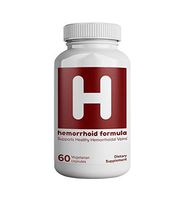 HEMORRHOID Formula Blend of Horse Chestnut and Micronized Diosmin - 1 Month Supply - Supports normal Hemorrhoidal Vein function in patients with Hemorrhoids, Bleeding, Itching, Burning, and Pain