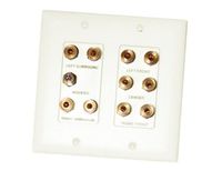Legrand - On-Q F9008LAV1 5.1 Home Theater Connection Kit, Light Almond