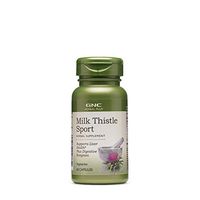 GNC Herbal Plus Milk Thistle Sport, 60 Capsules, Supports Liver Health