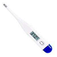 Digital Body Thermometer Oral Rectal and Underarm Use High Precision Accurate Fast Readings (15 Seconds) with Beeper and Memory for Newborns, Kids, and Adults