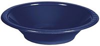 Creative Converting 28113751 Plastic Bowl, Navy Blue