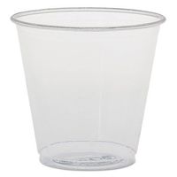 SCCTK35 Plastic Sampling Cups, 3.5 oz, Clear, Polystyrene