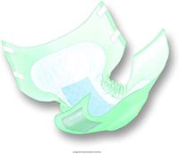 Mck67093101 - Adult Incontinent Brief Wings Tab Closure 2X-Large Disposable Heavy Absorbency