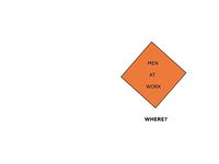 Blank Notecard - Men At Work