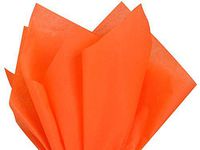 Orange Art DIY Crafts Tissue Paper for Gift Wrapping 15"X20" 5 Sheets