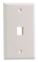 Panduit NK1FNWH 1-Gang 1-Port Faceplate, White