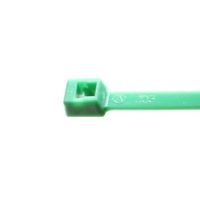 ACT AL-04-18-5-C Nylon Mini Cable Ties 4" x 18lb Tensile Strength MS3367-4-5 (Green-100 Pack)