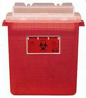 Bemis Sharps Medical Waste Needle Disposal Container Multi-Use - 2 Gallons