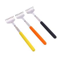 Artibetter 4PCS Stainless Steel Back Scratcher Extendable Back Claw Scratchers for Scratching (Random Color)