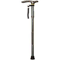 ZSMPY Crutches for The Elderly Walker Lightweight Aluminum Alloy Height Adjustable Folding Cane