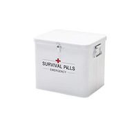 ZLZ- Medicine Box Household Medicine Box Medicine Outpatient First Aid Medical Box Storage Box Simple (Color : White)