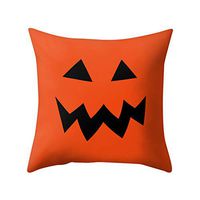 Pillow Covers,Halloween Pillowcase Polyester Sofa Car Seat Cover Home Decoration 45 X 45CM,Striped, Throw Pillow Cases, Health, Household & Baby Care