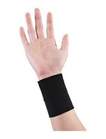 uxcell Unisex Reversible Stretchy Athletic Compression Wrist Band 1 Pack XXL Black