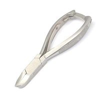 LAJA IMPORTS 5.5" Stainless Steel Heavy Duty Curved Blade TOENAIL Clipper with Safety Lock