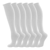 NOVAYARD Compression Socks for Men & Women Graduated 15-20 mmHg (6 Pairs)