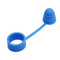 Dolland Silicone Dust Cap for Electronic Cigarette Atomizer,Blue