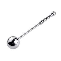 WENWING Metal Silver Stainless Steel Wand Hook Amal Plug Shower Enema Beaded B'ut.t Pùg Pocket Massager Trainer Sxx Toys