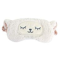 Sun Kea Cute Sheep Eye Mask Cartoon Sleeping Eye Cover for Shift Work Nap Blindfold for Boys Girls Women (Sheep)