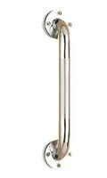 Wall Grab Bar Size: 12", Finish: Chrome