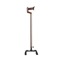 Cozy Big Four-Foot Telescopic Cane Old Man's Walking Stick Non-Slip Crutches Non-Slip Walking Stick with Hospital