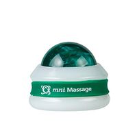 Core Products Mini Omni Massage Ball Manual Roller Massager for Self Massage Therapy Tool, White Cap - Green