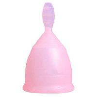 Detectorcatty Lady Discharge Menstrual Cup Reusable Silicone Gel Menstrual Cup Leak Free Safety Feminine Vaginal Care Cup