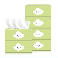 3-Ply Log Soft Facial Tissue (6 Packs), 90 Sheets per Packs (540 Sheets Total) Household Toilet Paper