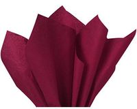 Flexicore Packaging® | Gift Wrap Tissue Paper | Size: 15"x20" | 100 Sheet | Acid Free Bulk | (Cranberry, 100 Sheets)