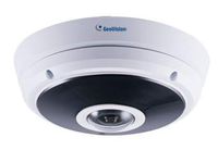 GEOVISION GV-EFER3700-W 3MP fisheye IR PTZ NetworkDome Camera with 1.24mm Lens RJ45 Connection