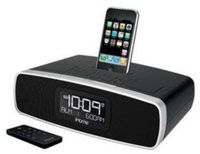 iHome iP90 Dual Alarm Clock Radio AM/FM Presets & Dock for iPod and iPhone (Not Compatible w/ iPhone 5) (Black)