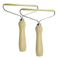 Lint Remover, Vansee Laundry Cleaning Tools Hairball Manual Epilator Clothes Shaver (2pc-A) Silver