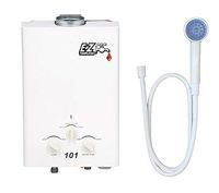 EZ 101 Tankless Water Heater - Propane (LPG) - Portable - Battery Powered Ignition - Camping - RV - FREE UPGRADE