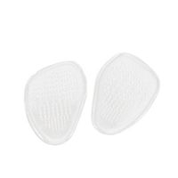 SUPVOX 1 Pair Metatarsal Foot Pads Ball of Foot Cushions Gel Forefoot Cushions for Foot Pain Relief (Transparent)