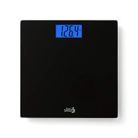 EatSmart Products Precision Choice Digital Bathroom Scale, Black