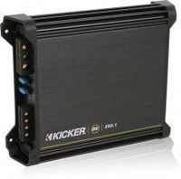 Kicker DX250.1 250W 2-Ohm Mono Class D Car Audio Amplifier