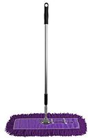 Dust Mop Kit 36": (1) 36" Purple Industrial Closed-Loop Dust Mop, (1) 36" Wire Dust Mop Frame & (1) Ergonomic Dust Mop Handle