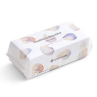 Luxury Facial Cotton Tissue Soft Dry Baby Wipes 100% Natural Cotton 7.9 * 7.9inch Disposable Cleaning Face Towel Sensitive Skin Care ，Makeup Removing and Baby Caring (7.9"X7.9"-1packs(100 pcs)