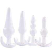 Oolong White Four Pieces Set of Pull B-EADS Ȁmâl Plúg for Men for Women