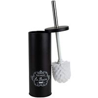 Home Basics, Black Paris Le Bain Hide-Away Toilet Brush Holder